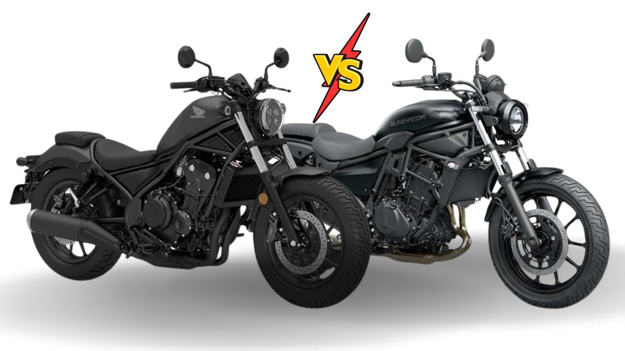 Kawasaki Eliminator vs Honda Rebel 500